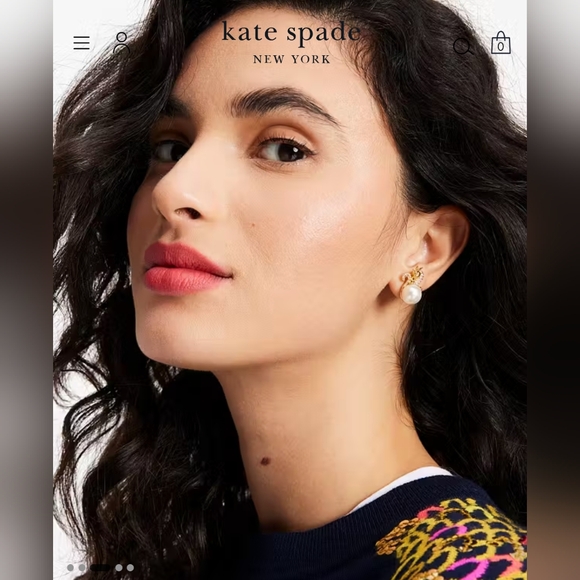 Kate Spade Dazzling Dragon Studs - post back🐉🪙💎 - Picture 10 of 16